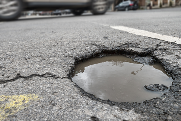 How to Report a Pothole