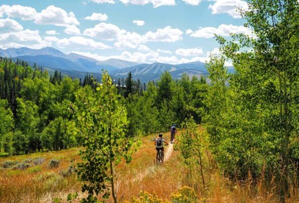 bike trail in winter park