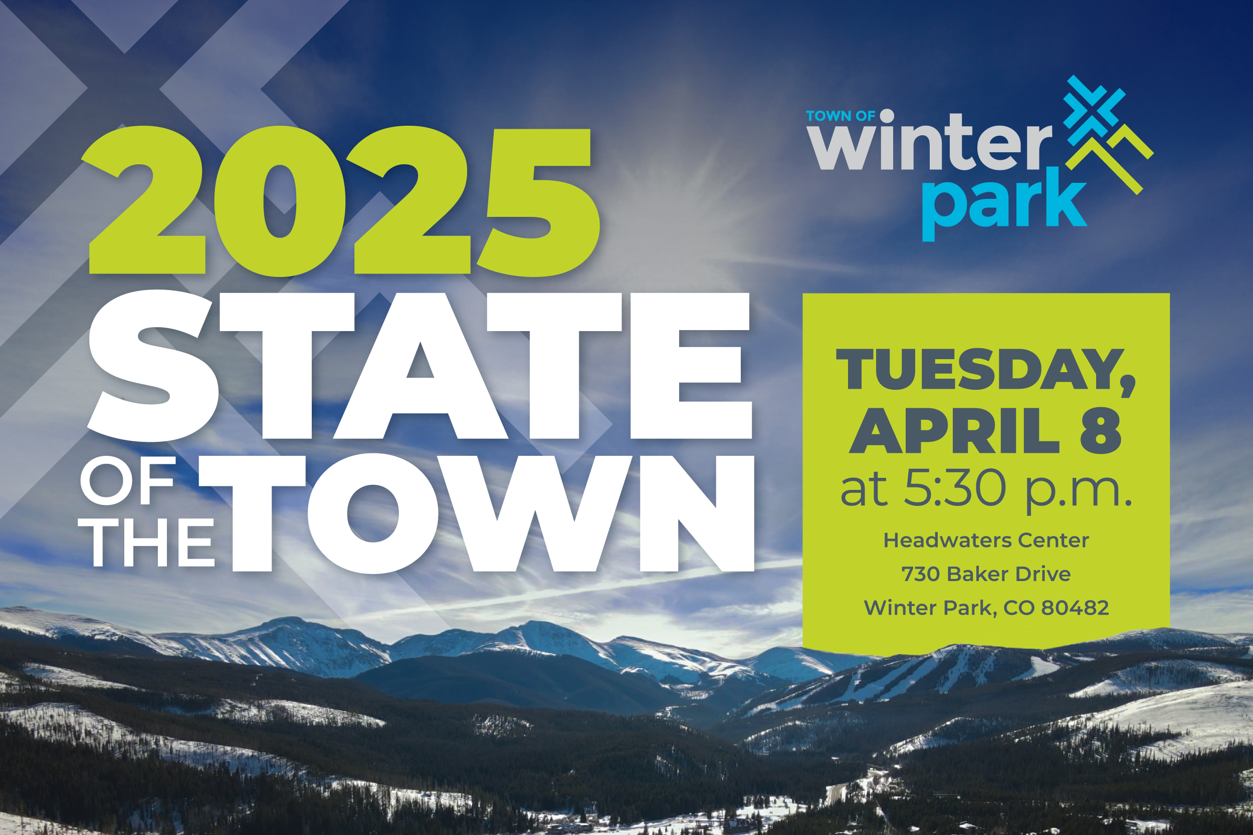 Invite to State of the Town event